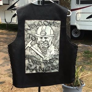 #Glow in the Dark Biker Vest